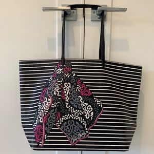 Vera Bradley Canterberry Magenta Double-Take Tote